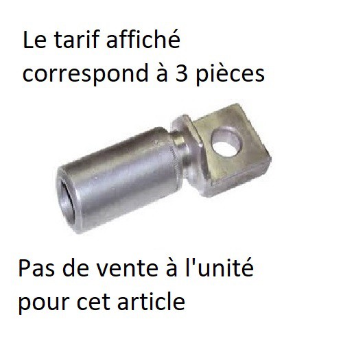 Cosse C4A 240²  Plage 1 trou diamètre 16 mm prix pour 3 unités